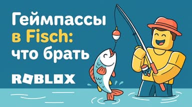 Какие геймпассы купить в Fisch Roblox: разбор и мой топ
