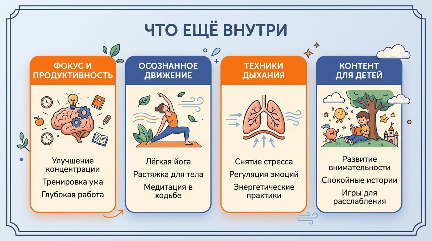 Когда выбрать Calm, а когда Headspace: разбираемся, кому какой подходит — фото 7