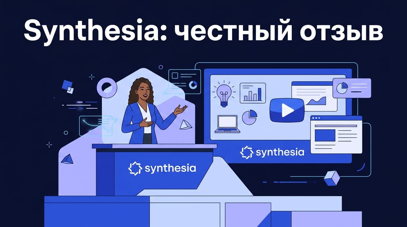 Полгода собираю обучающие ролики в Synthesia: что понял на практике
