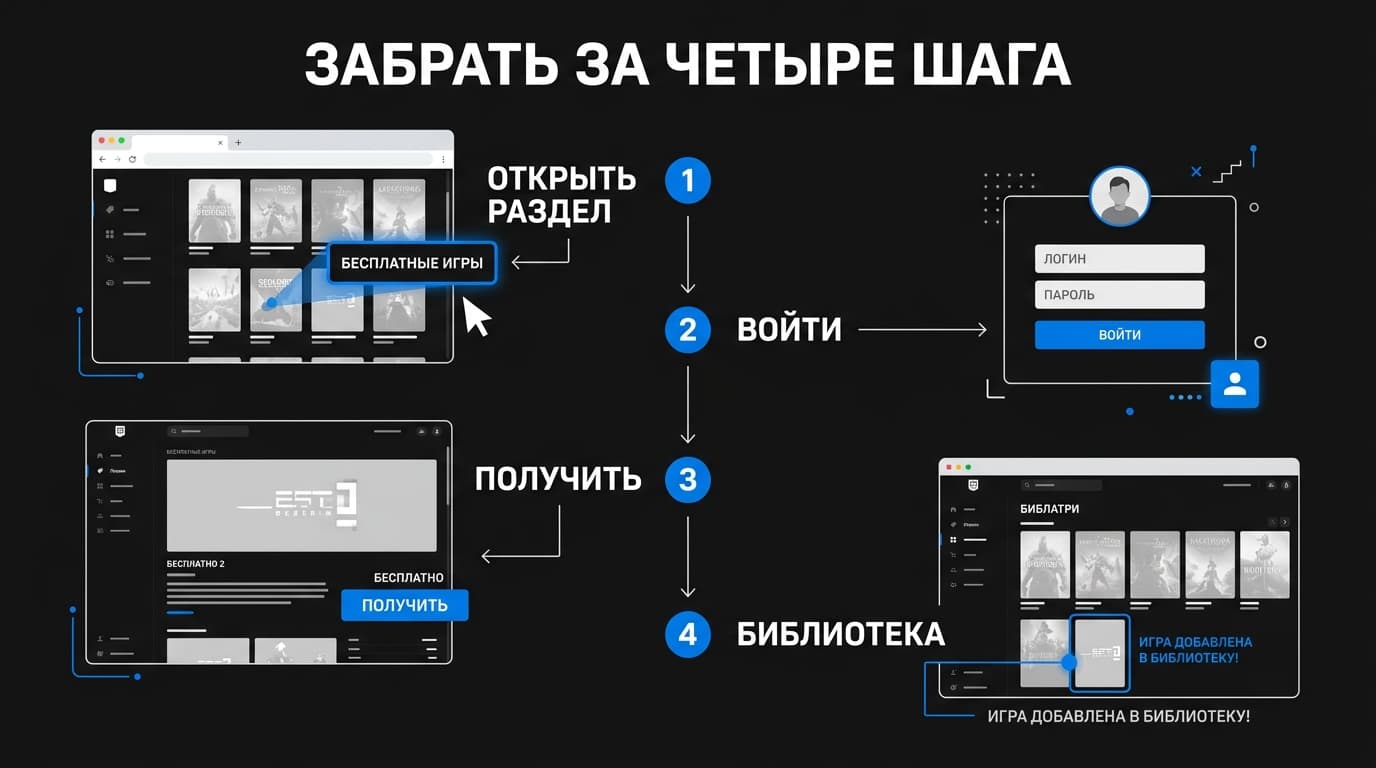 Как забрать игру в Epic Games Store в России: пошагово, пока не кончился таймер — фото 1