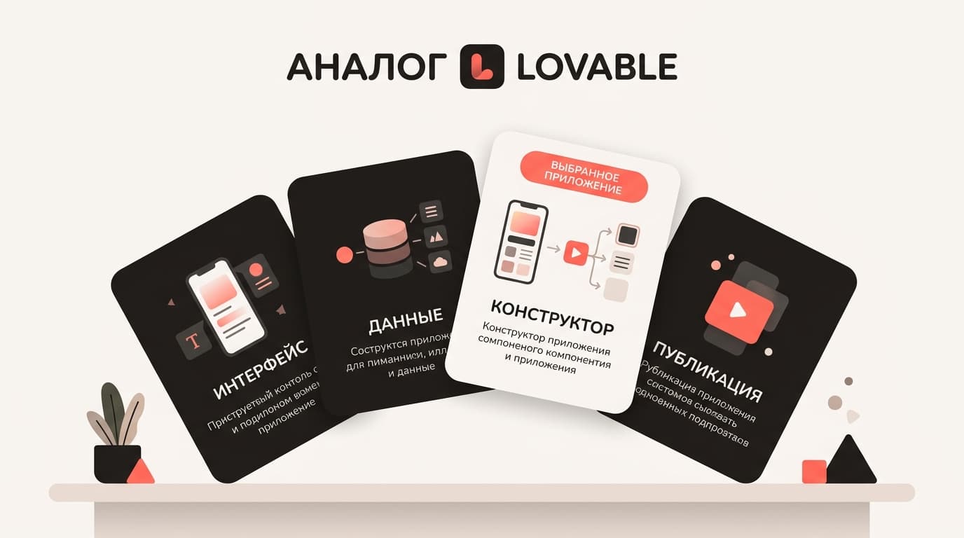 Аналог Lovable: четыре сервиса, которые делают то же самое, и что это стоит