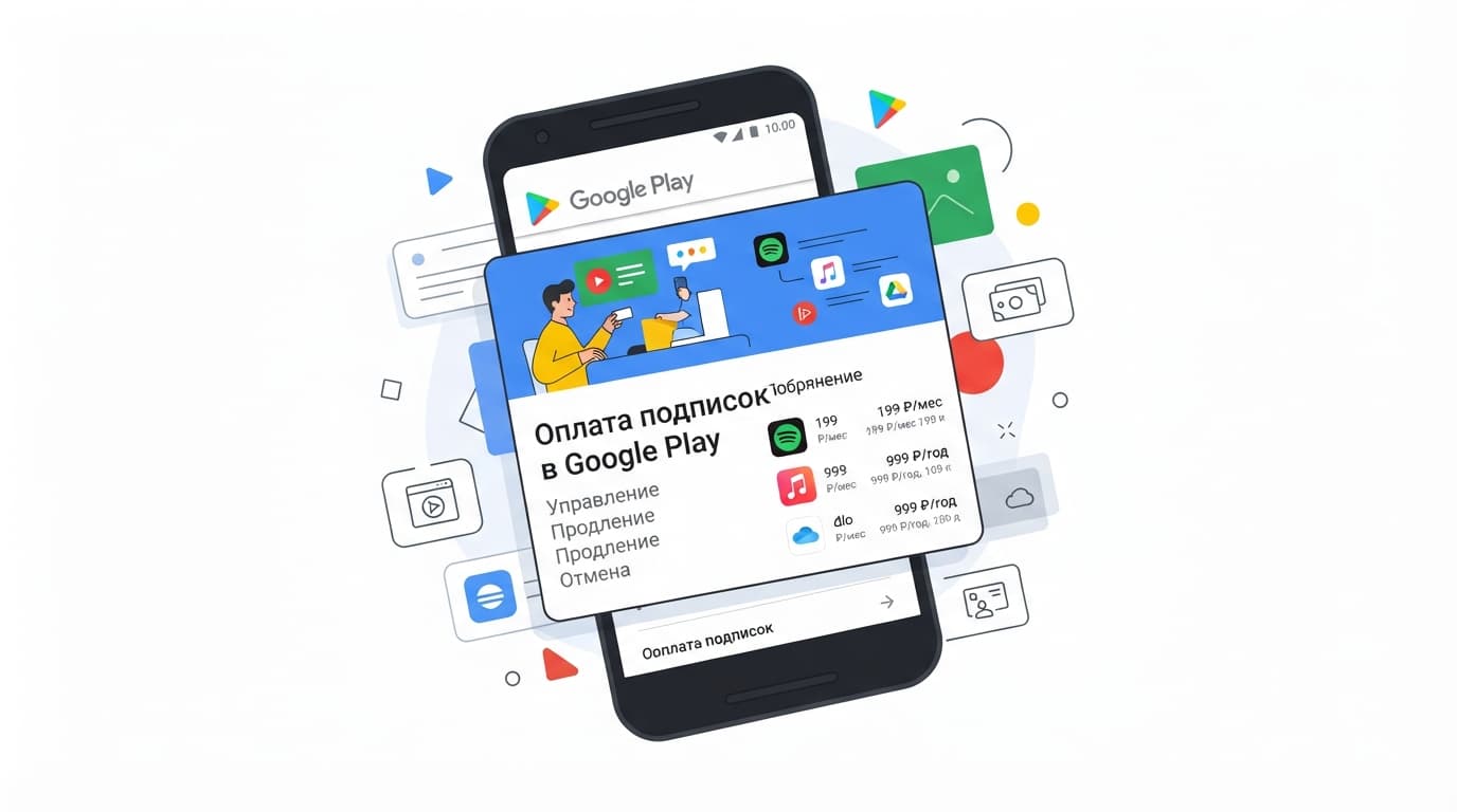 Как оплачивать подписки через Google Play из России в 2026 году