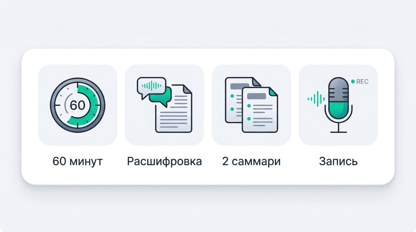 Как настроить Krisp, чтобы звонки сами превращались в текст и короткое саммари — фото 3