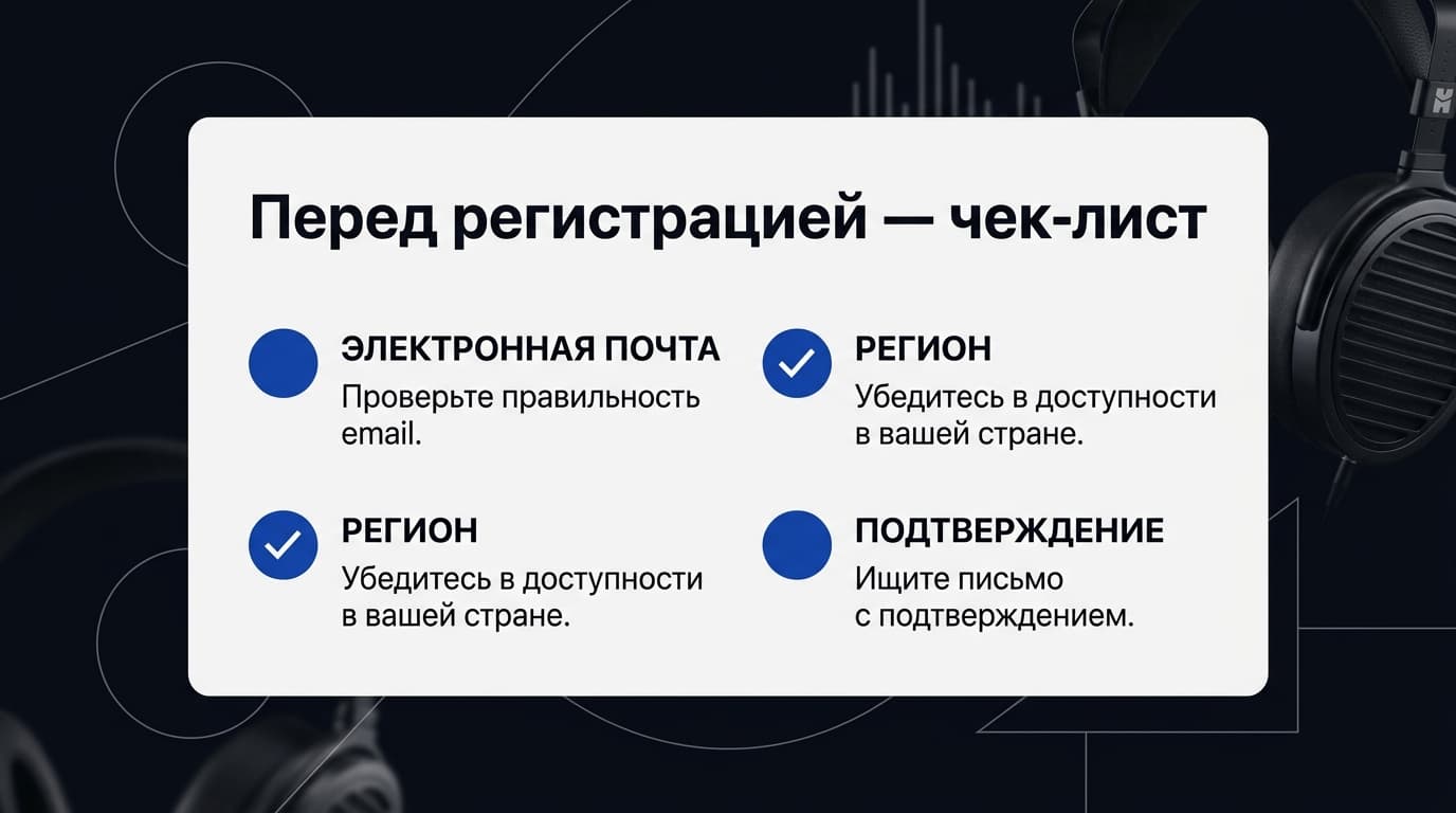 Как зарегистрироваться в Qobuz из России: email, регион, карта — фото 2