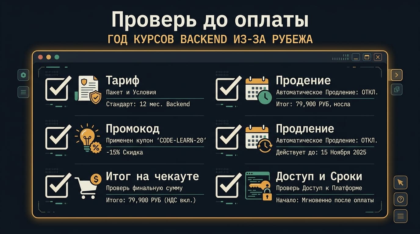 Как оплатить Boot.dev из России: тарифы, купоны и три рабочих маршрута — фото 8