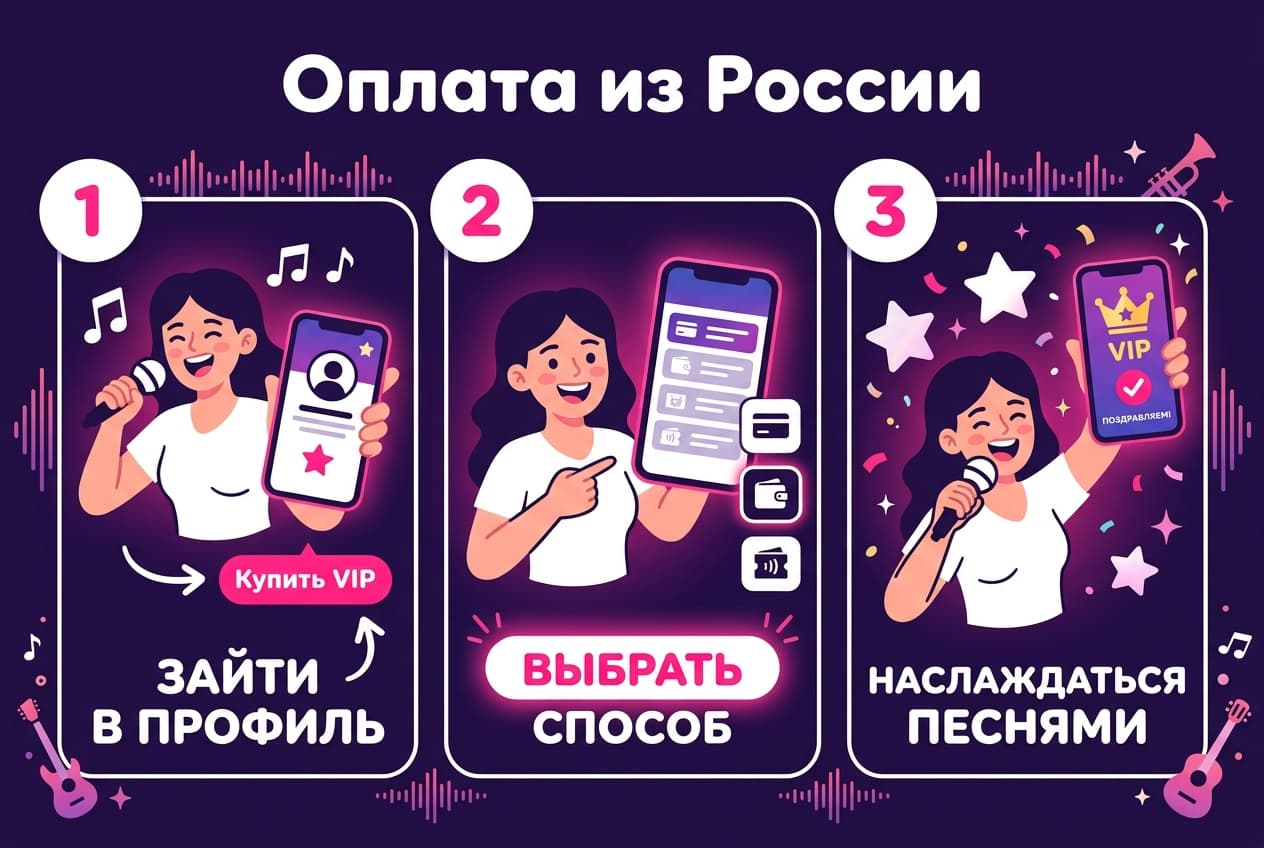 Как оплатить подписку Smule из России в 2026 году — фото 3