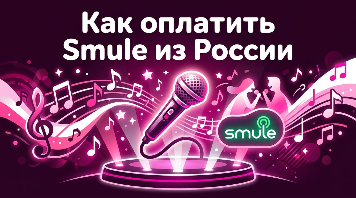 Smule VIP из России в 2026-м: где выгоднее покупать и как провести оплату, если карта не проходит