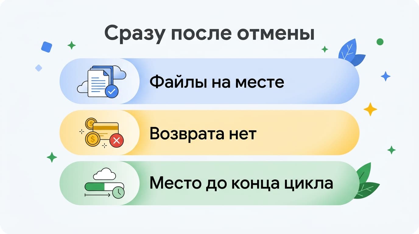 Как отказаться от подписки Google One: пошагово для Андроида и айфона, и что будет с файлами — фото 2