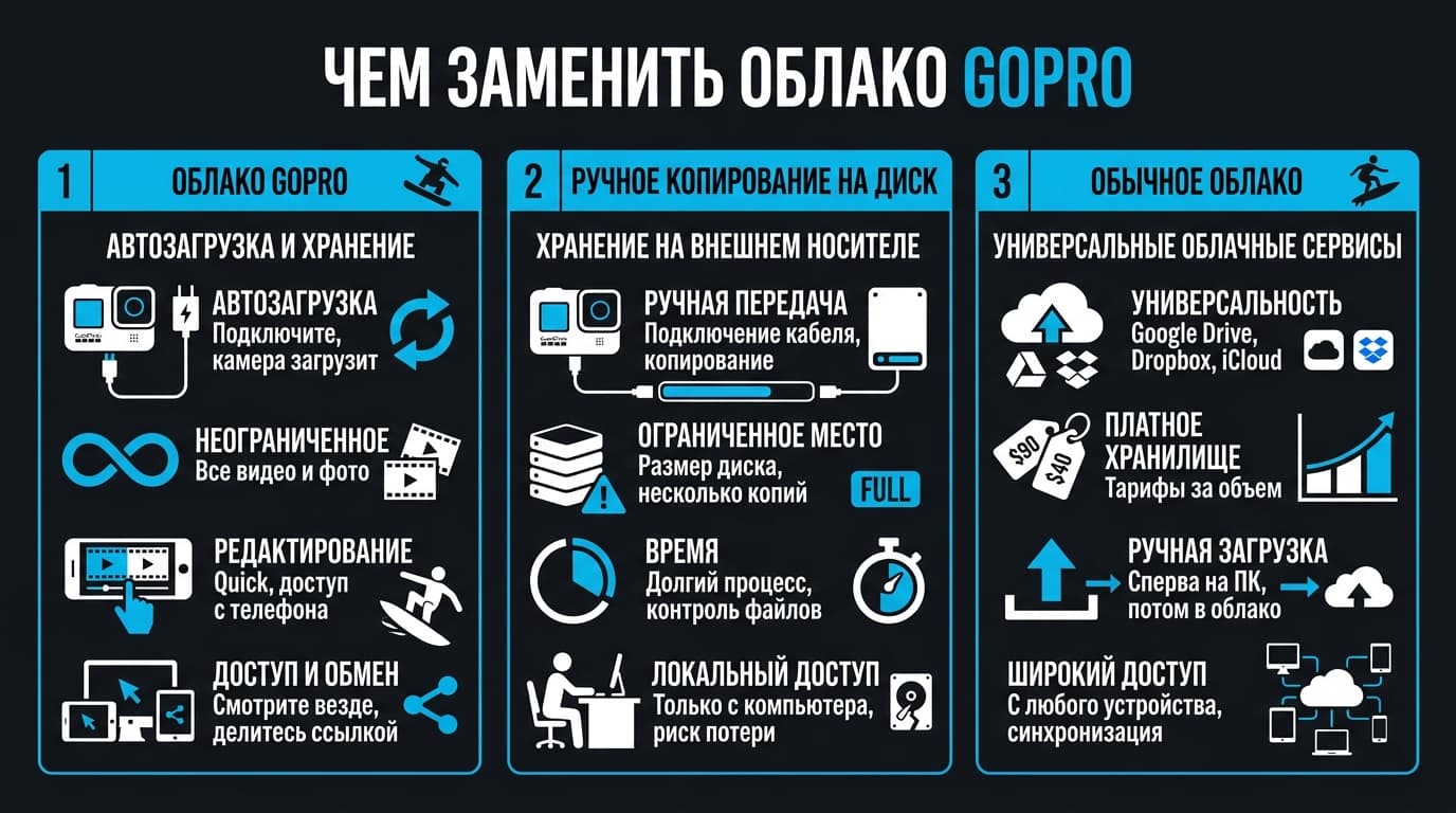 Как оплатить облачное хранилище для GoPro с российской карты: сколько стоит и что делать — фото 4