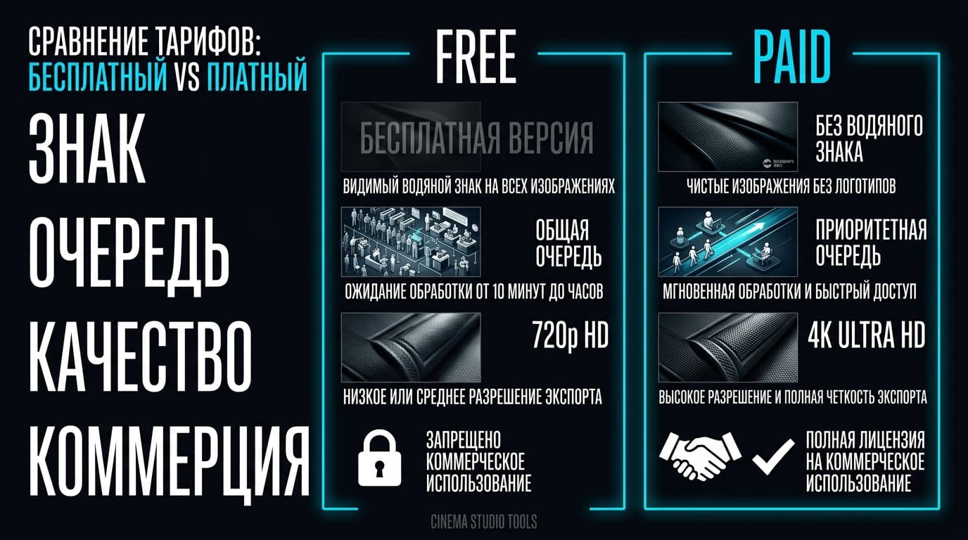 Как оплатить Kling AI из России в 2026 году: кредиты, водяной знак и противоречие в правилах — фото 5