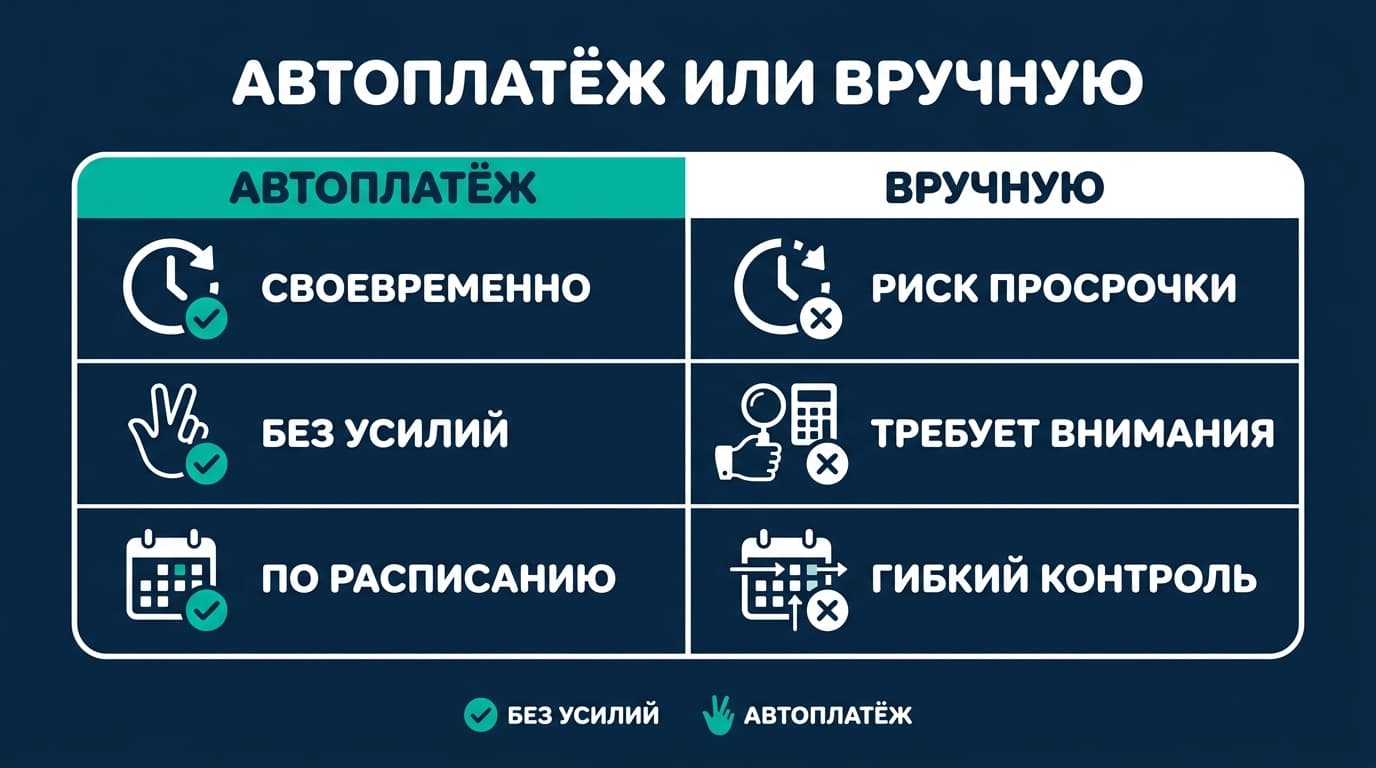 Как оплатить подписку вручную: отключаем автосписание и платим сами, когда нужно — фото 1