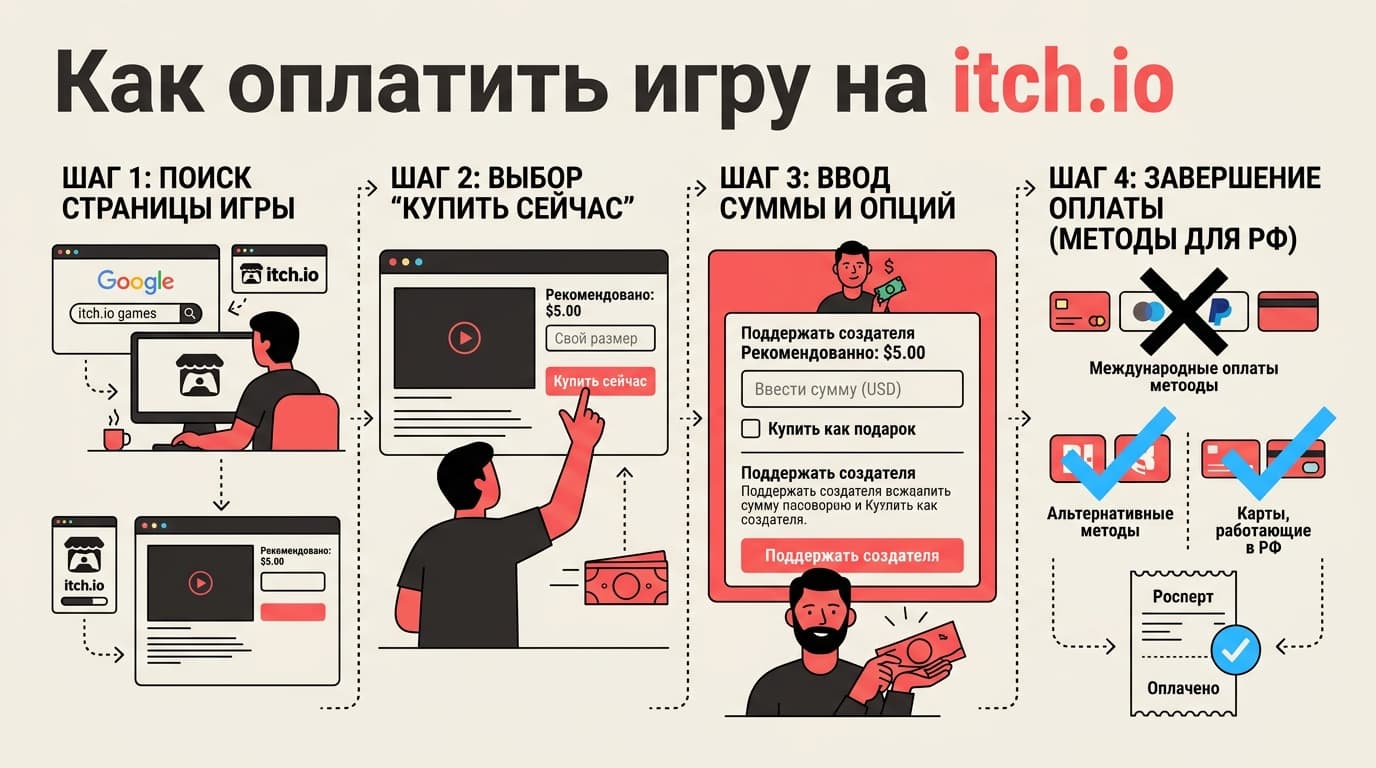 Epic Games Store или itch.io: кому какой магазин подходит и как в нём платят — фото 7