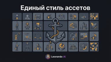 Как держать единый стиль ассетов в Leonardo: почему картинки разъезжаются