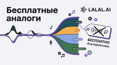 Бесплатный аналог LALAL.AI: 5 рабочих вариантов и честно про их лимиты