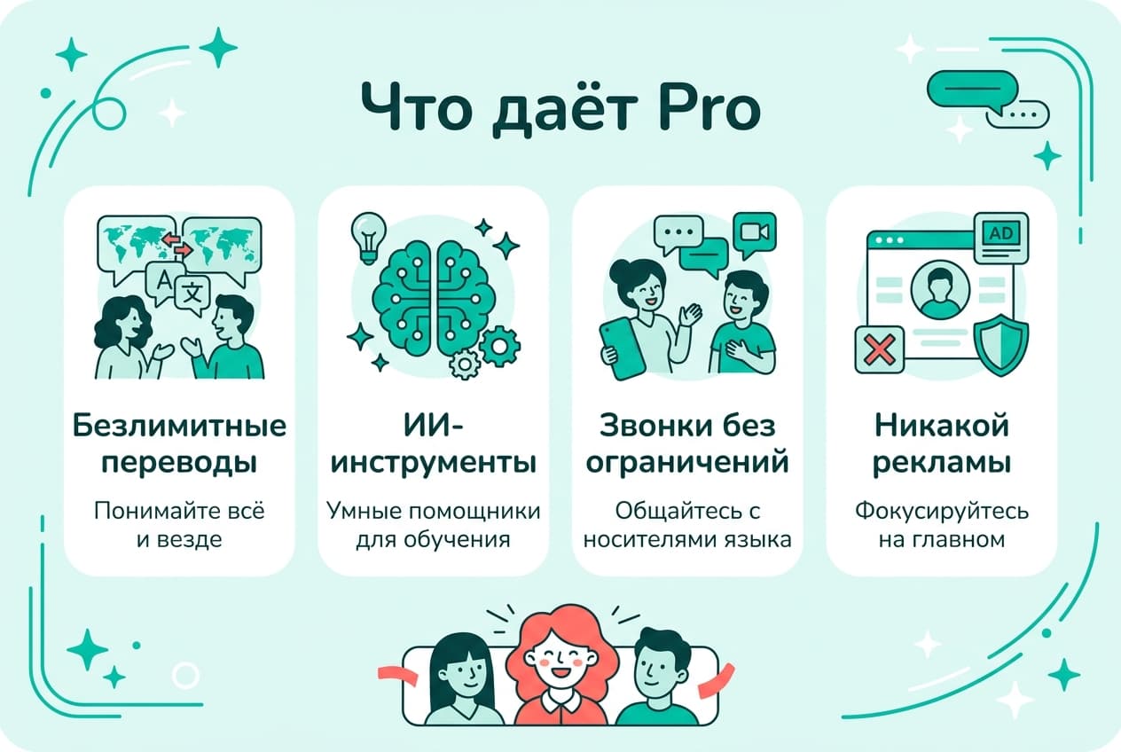 Как оплатить Tandem из России в 2026 году: подписку Pro без зарубежной карты — фото 1