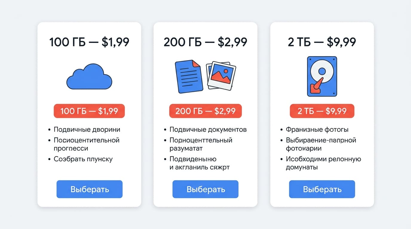 Оплата Google Фото из России в 2026 году: три рабочих схемы, если напрямую не выходит — фото 2