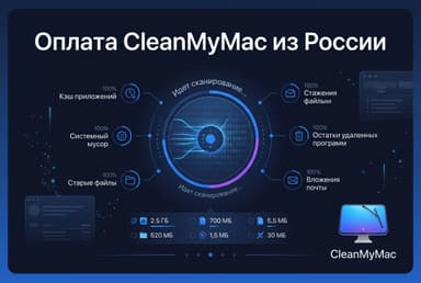 Как оформить подписку CleanMyMac из России в 2026 году: без зарубежной карты