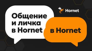 Как общаться в Hornet и что такое личка: полный разбор чата