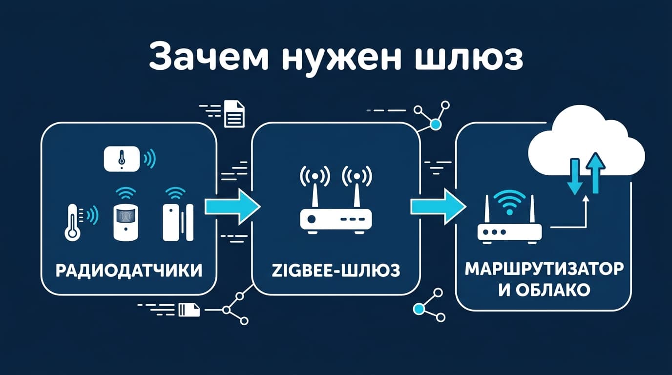 Как добавить шлюз Zigbee в Smart Life и подключить к нему датчики — фото 1
