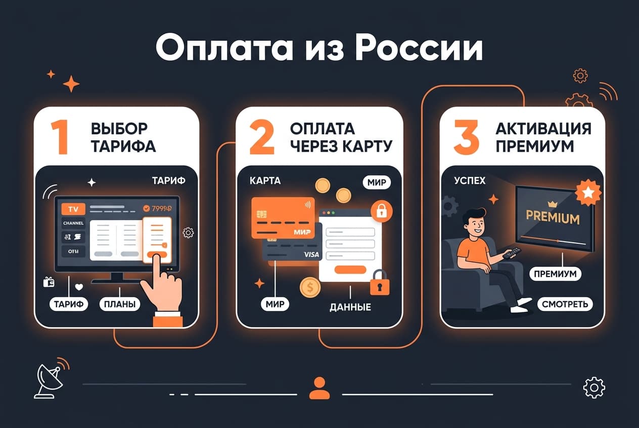Как оплатить подписку Televizo из России в 2026 году — фото 3