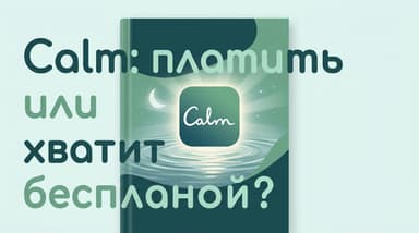 Calm бесплатно или по подписке: что реально стоит своих денег