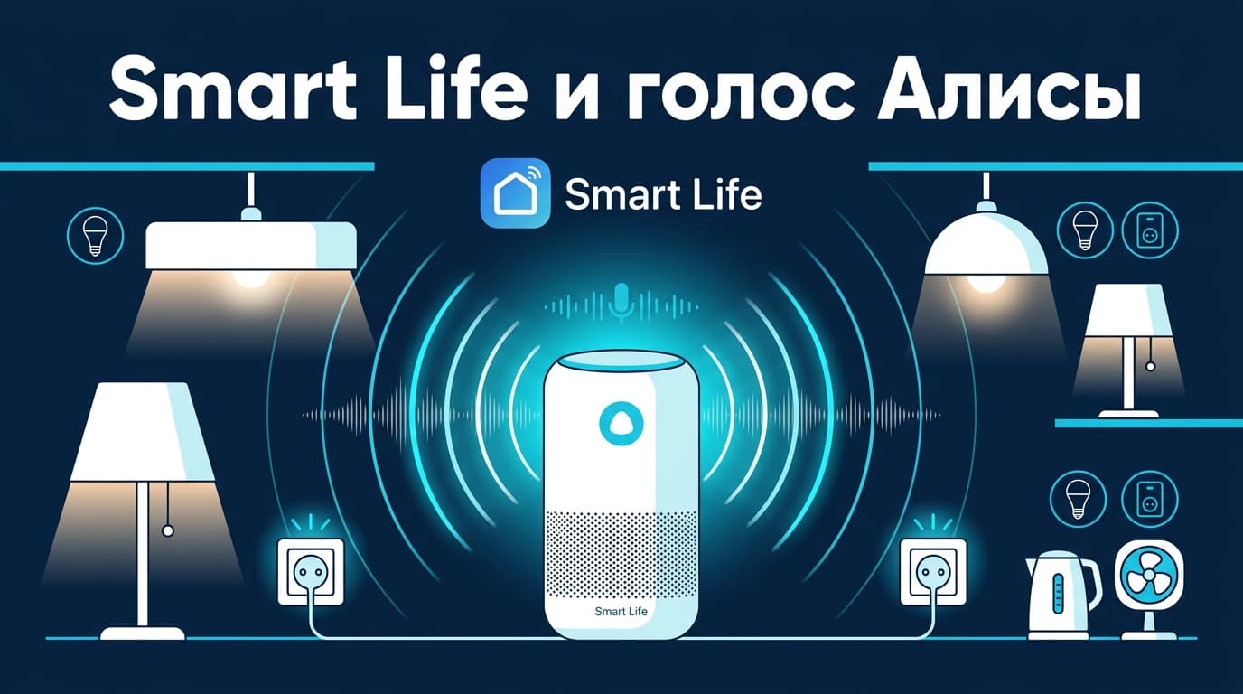 Как подключить Smart Life к Алисе и управлять умным домом голосом