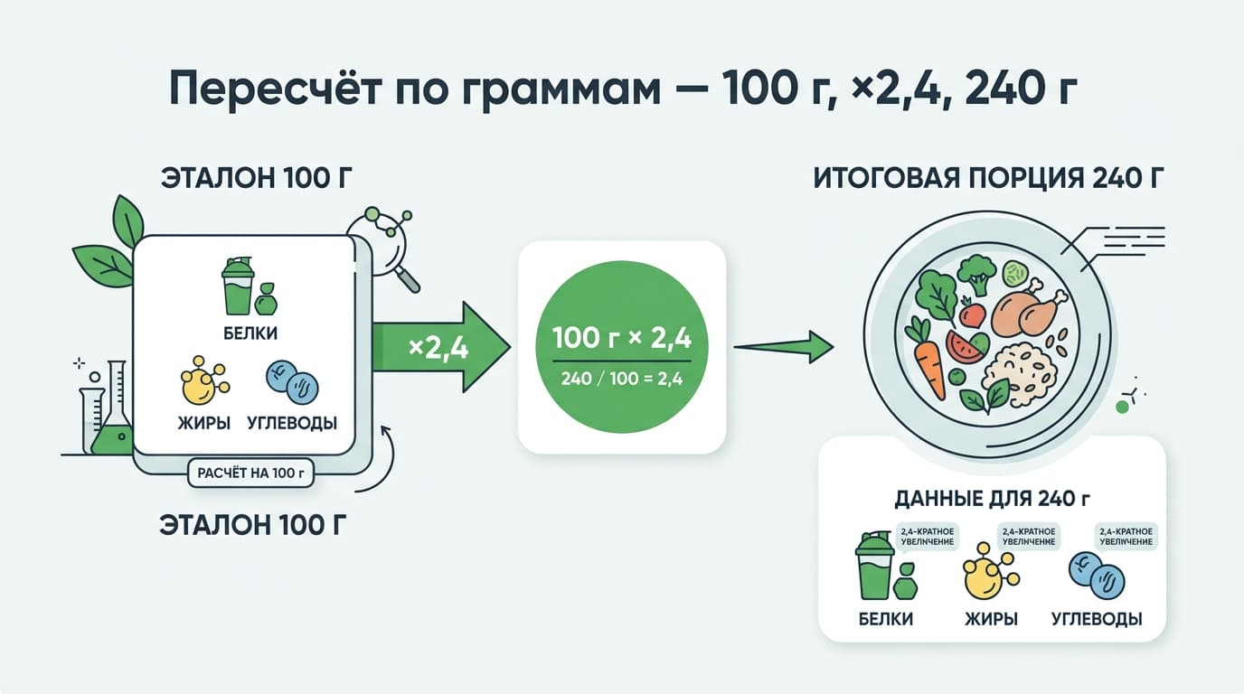 Как в FatSecret добавить своё блюдо в граммах с КБЖУ: разбор без лишних кликов — фото 3