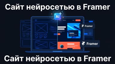Как сделать сайт нейросетью в Framer и довести до ума
