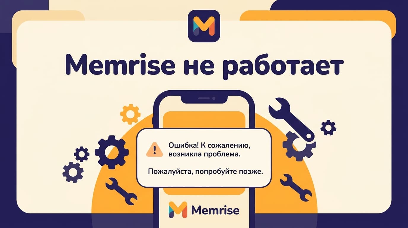 Memrise не работает: разбор всех типов ошибок и как их исправить