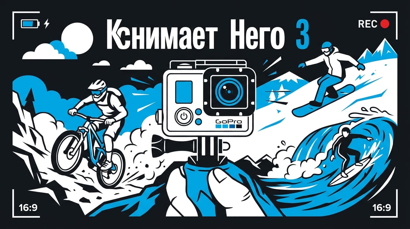 GoPro Hero 3: как снимает старая камера по меркам сегодняшнего дня
