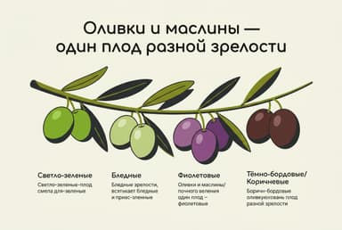Чем отличаются оливки от маслин: разбираем главный миф