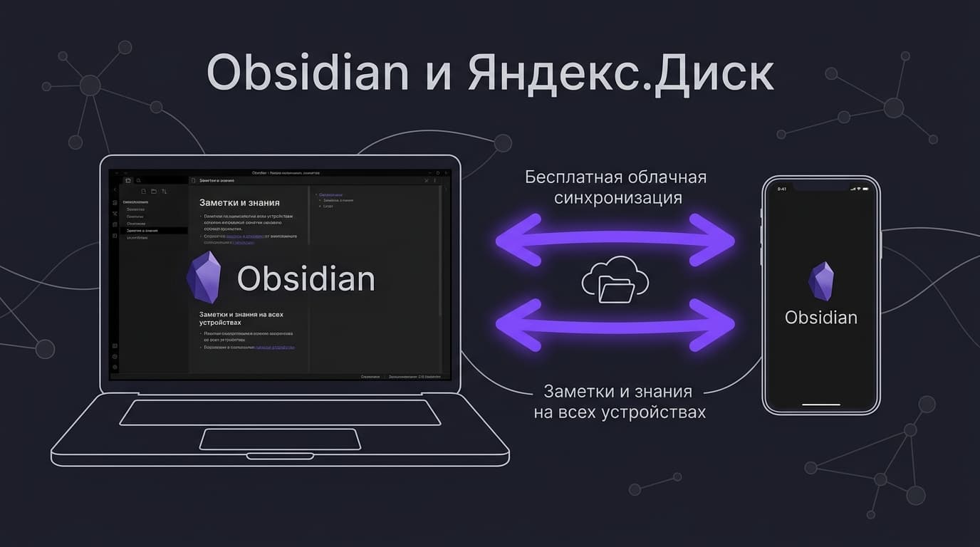 Как синхронизировать Obsidian с Яндекс.Диском: пошаговая инструкция для всех платформ