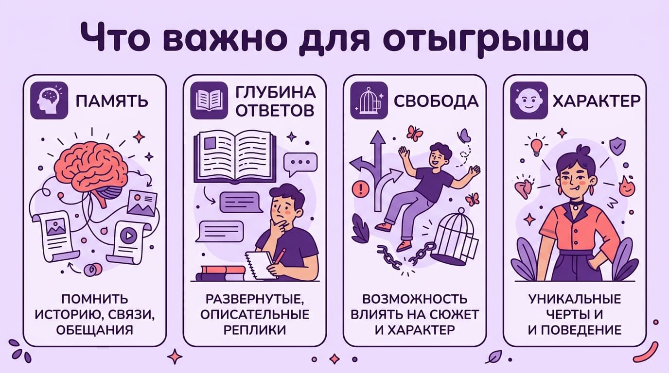 Когда выбрать Talkie, а когда Character AI: честное сравнение двух ИИ-компаньонов — фото 2