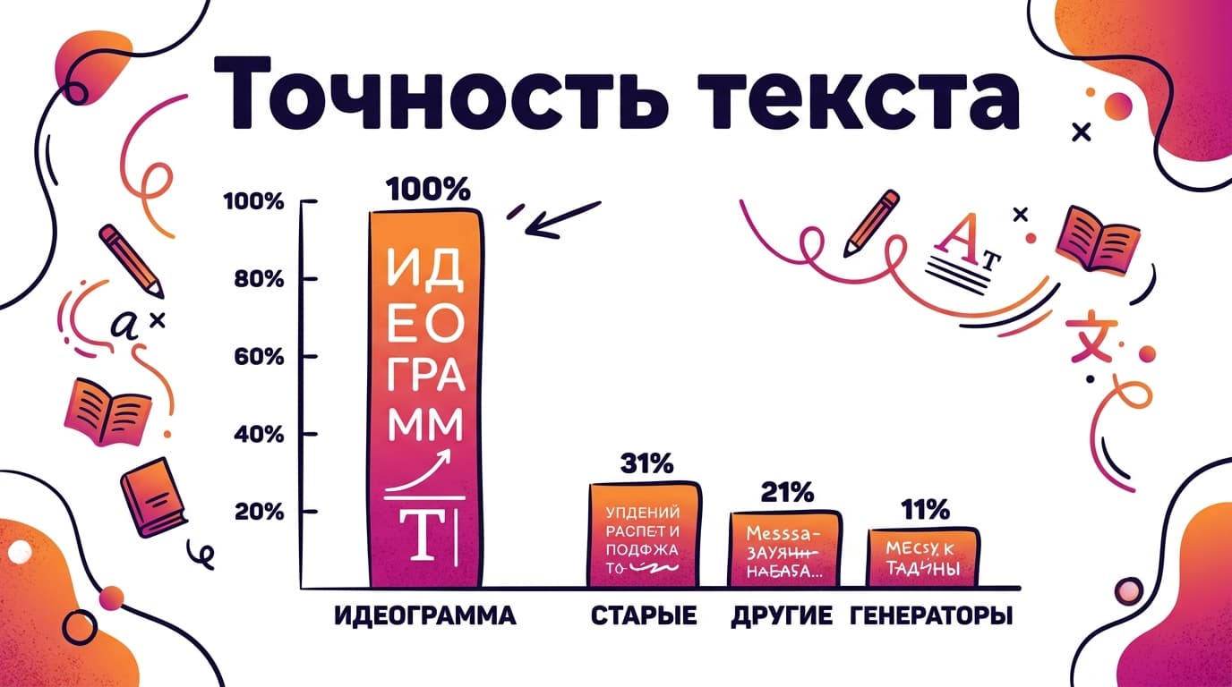 Как сделать русский текст на картинке в Ideogram: кириллица без кракозябр — фото 5