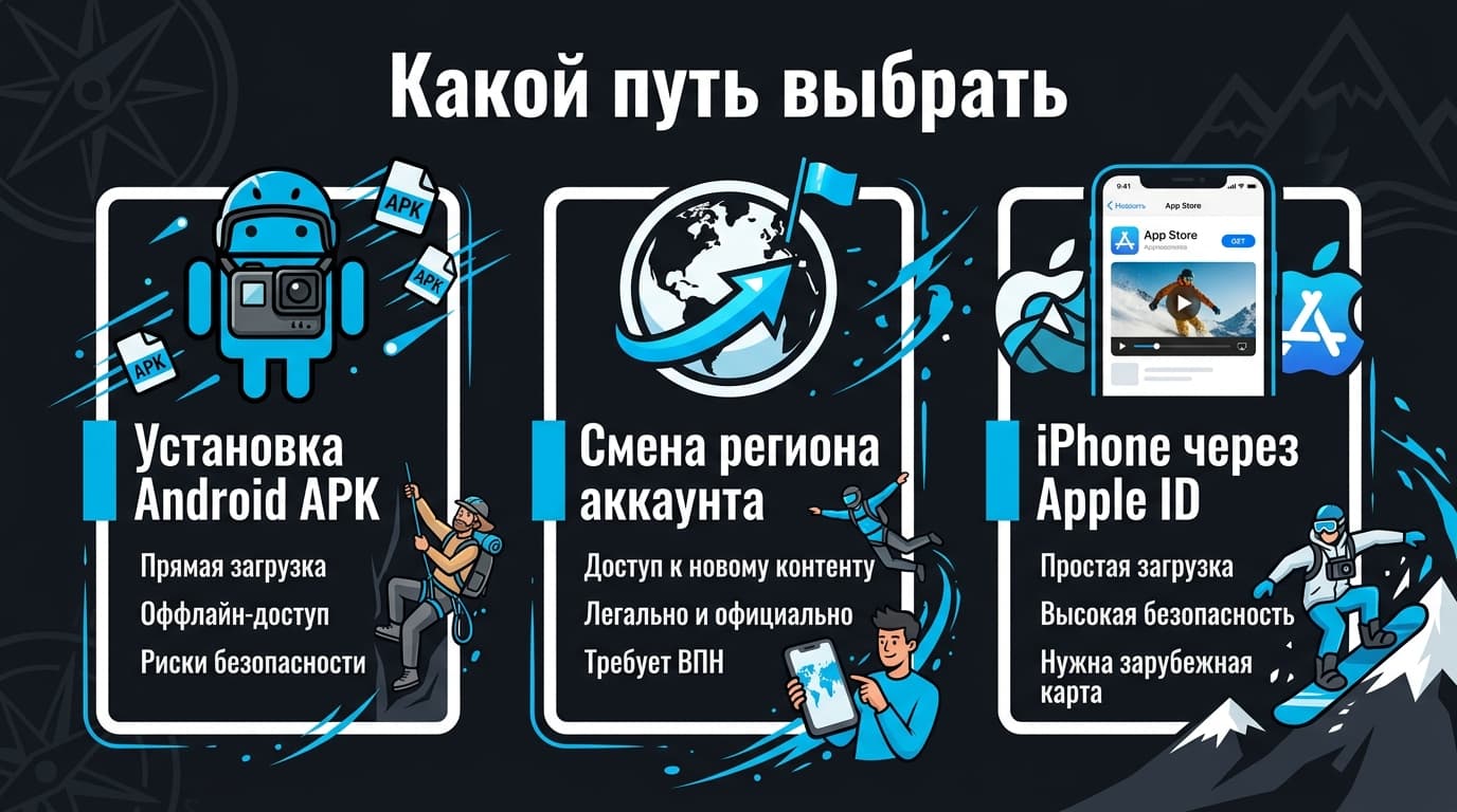 Как установить GoPro Quik в России: рабочие способы и обходные пути — фото 5