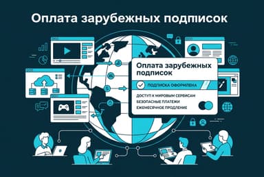 Как оплатить зарубежные подписки из России в 2026 году