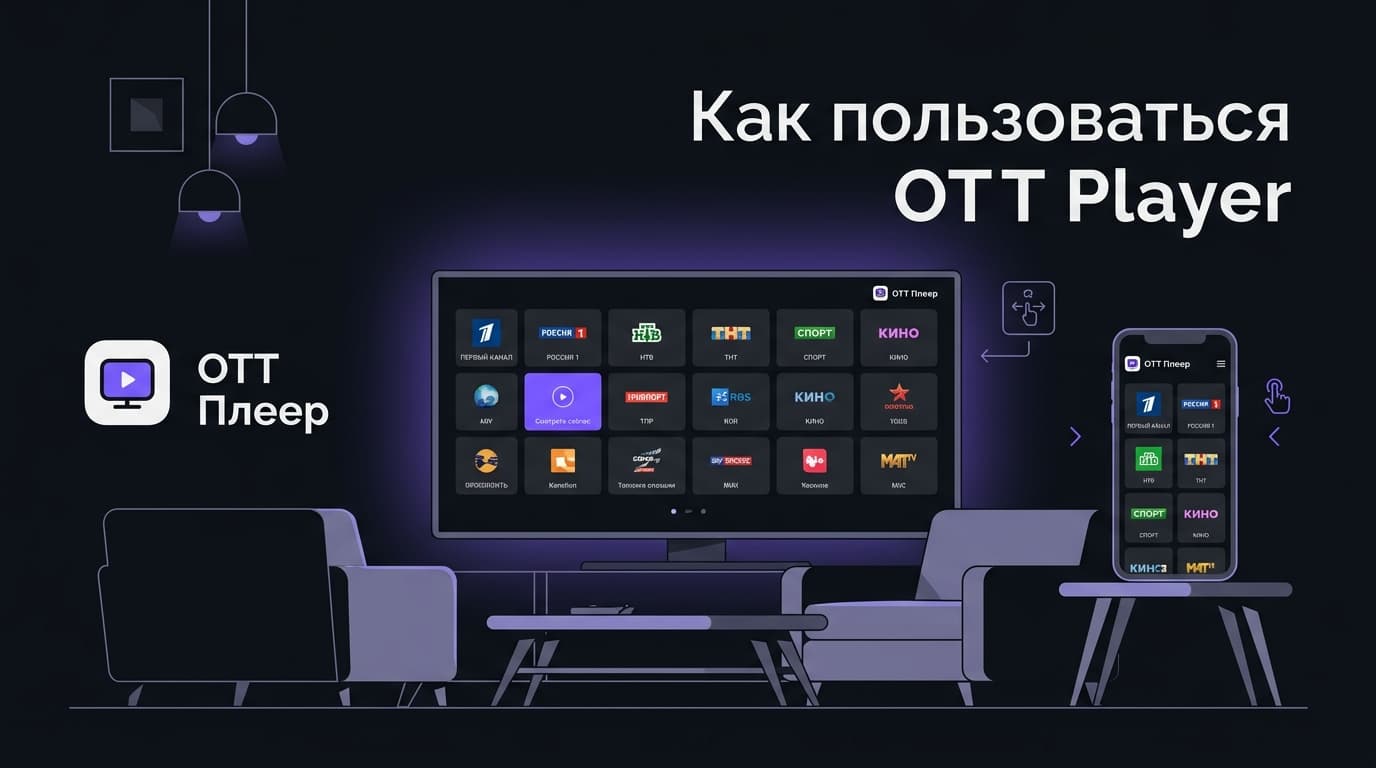 Как пользоваться OTT Player: логика приложения, а не просто список кнопок