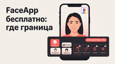 Как пользоваться FaceApp бесплатно: что работает без Pro и где проходит граница