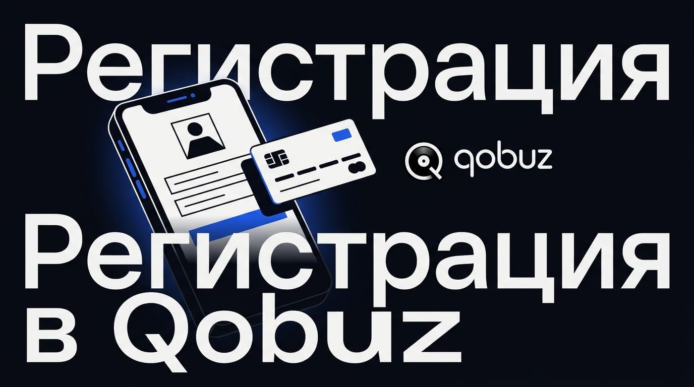 Как зарегистрироваться в Qobuz из России: email, регион, карта