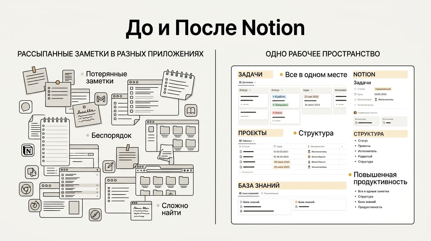 Notion спустя месяц использования: разбираюсь, что реально работает, а что просто красиво — фото 2
