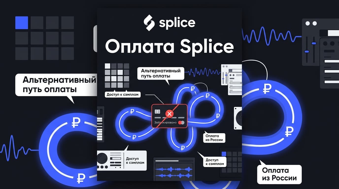 Splice из России: рабочие способы оплатить подписку в 2026 году