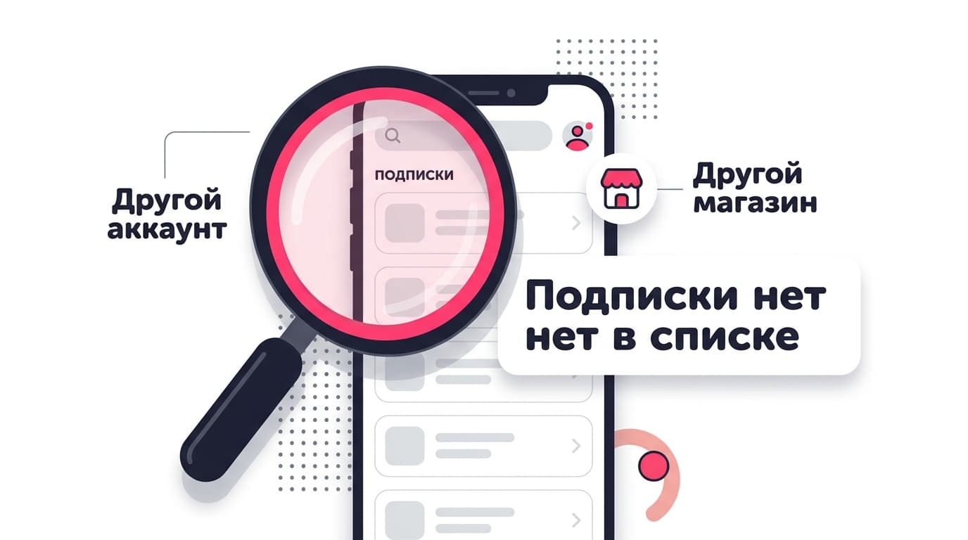 Как отменить подписку Twinby: три кассы, три разных пути и проверка, что деньги больше не уходят — фото 4