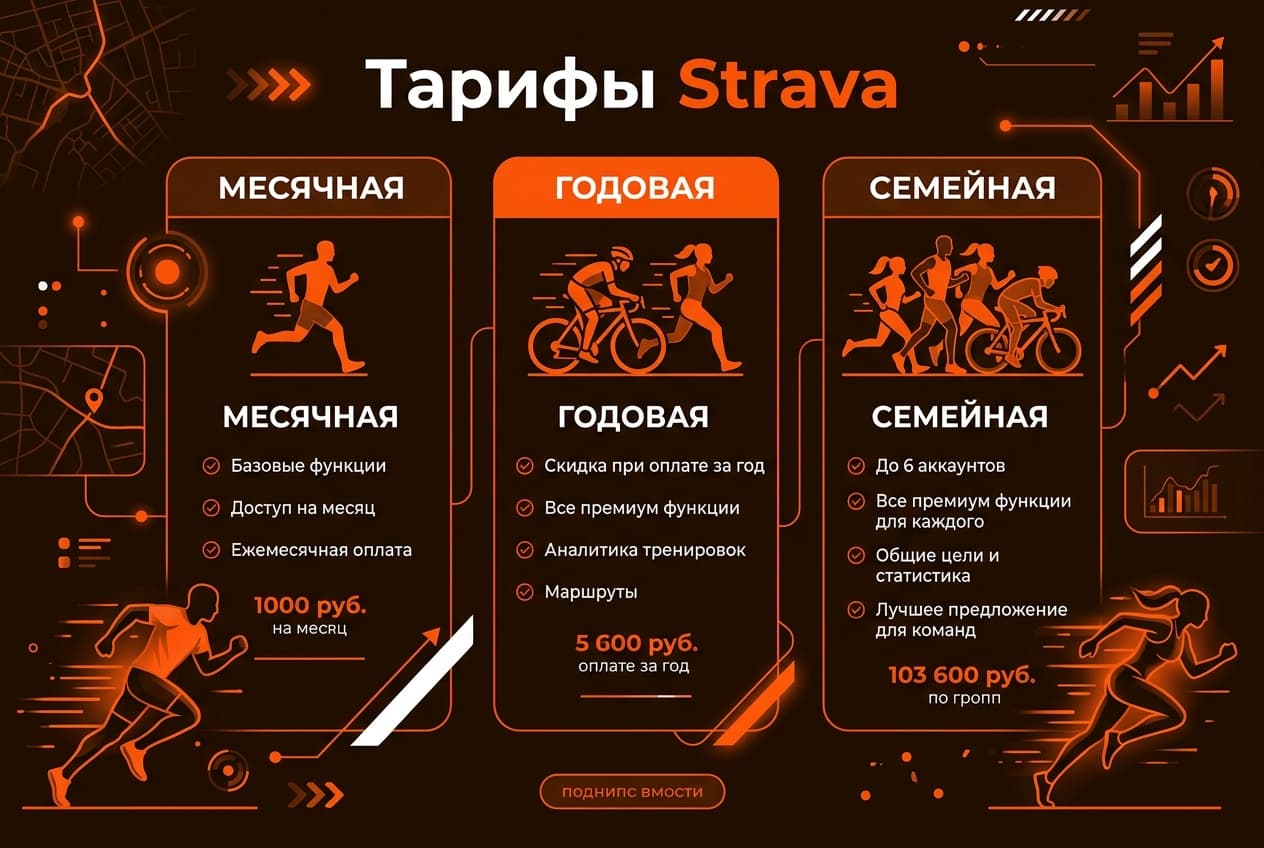Как оформить подписку Strava из России в 2026 году: без зарубежной карты — фото 2