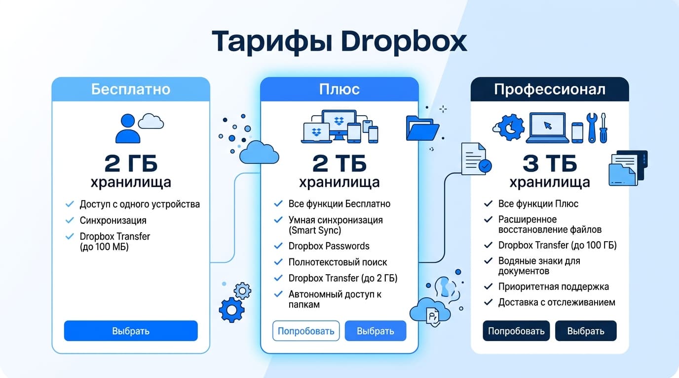 Dropbox из России в 2026: что реально открывается, а что упирается в оплату — фото 3