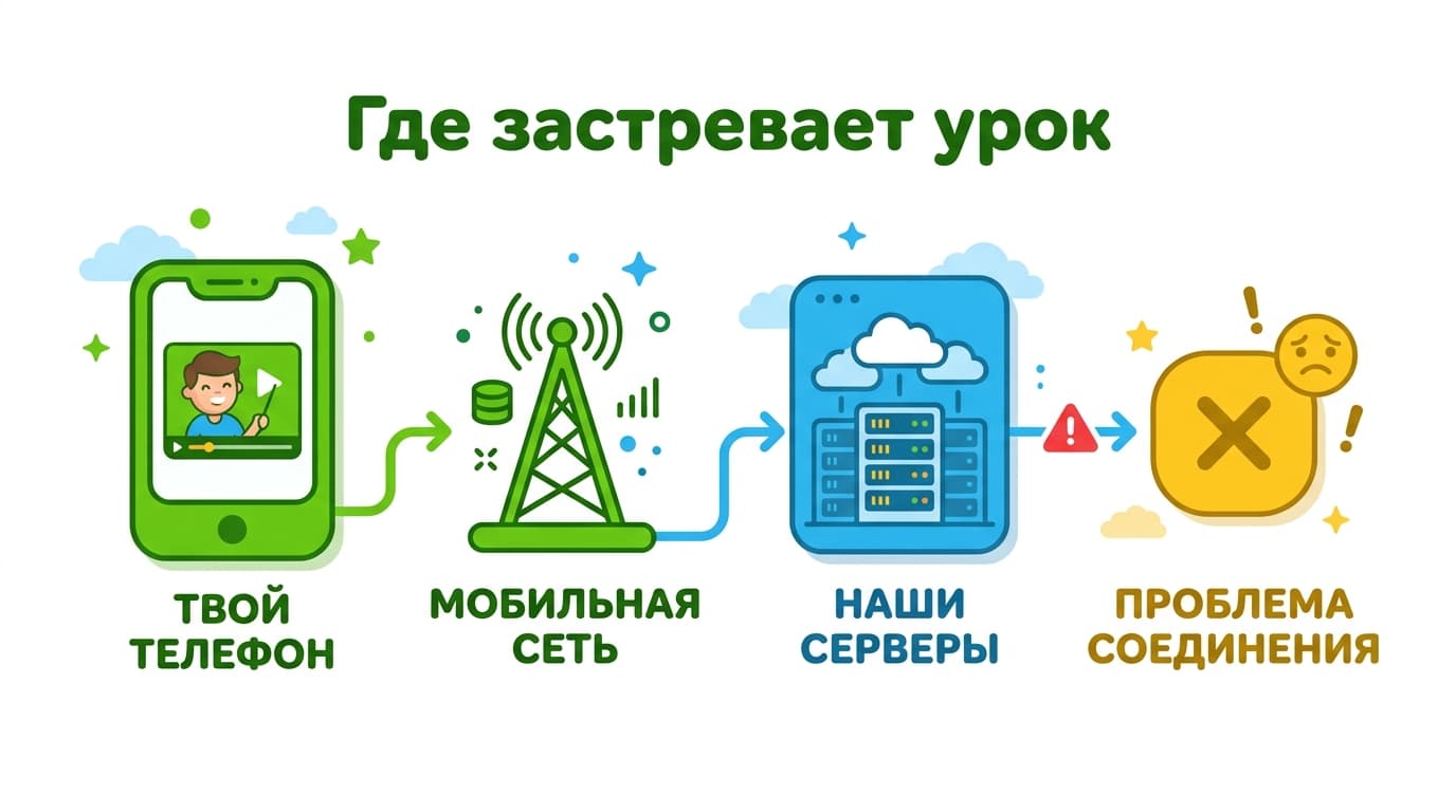 Duolingo не работает: что именно сломалось и как починить это за пару минут — фото 5