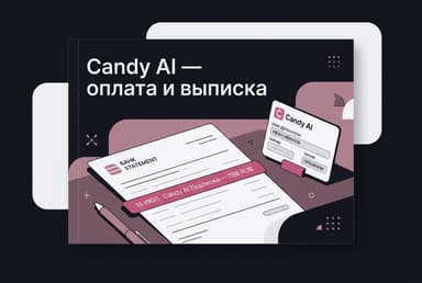 Как оплатить Candy AI из России в 2026 году: тарифы, токены и что увидит банк