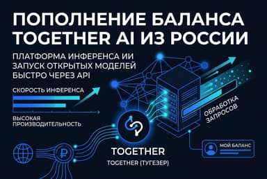 Как пополнить баланс Together AI из России в 2026 году: без зарубежной карты