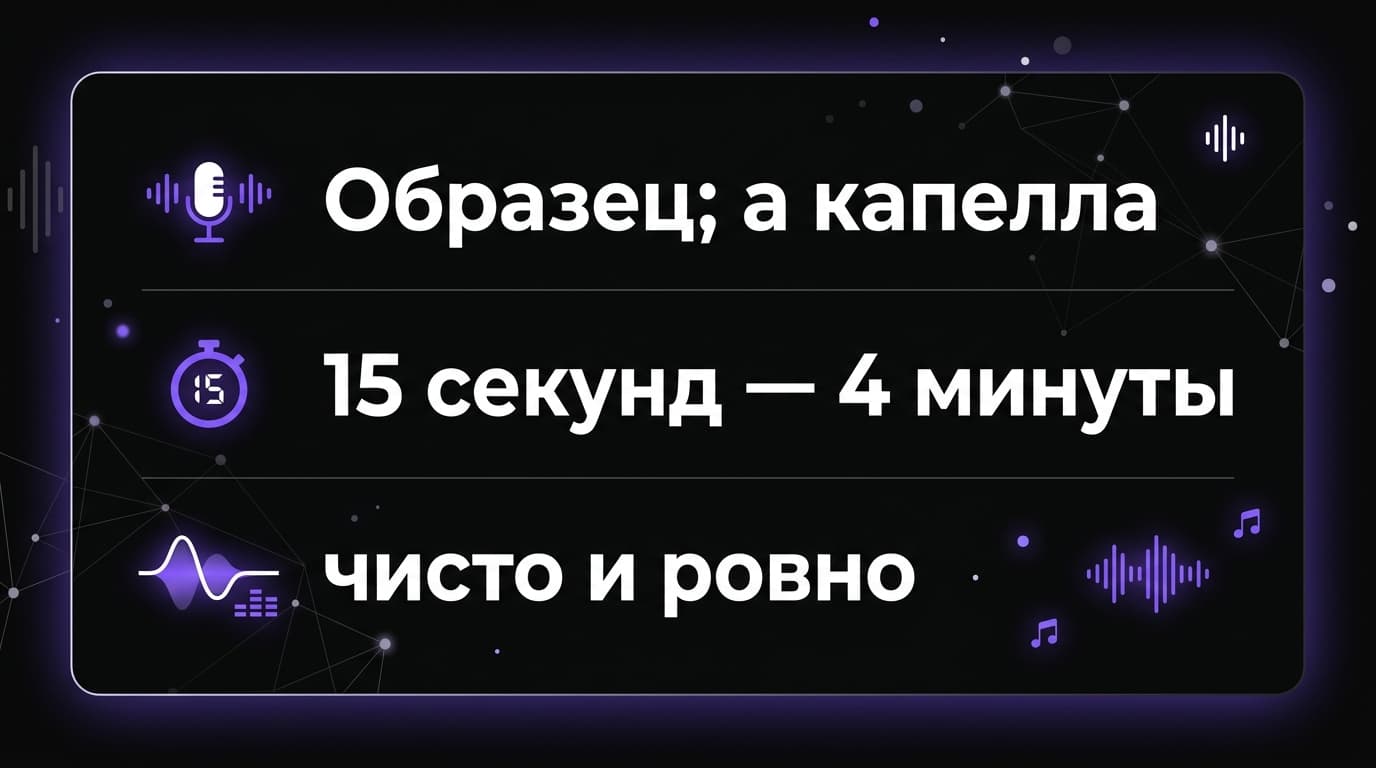 Свой голос в Suno: как подключить функцию Voices и петь самому — фото 1