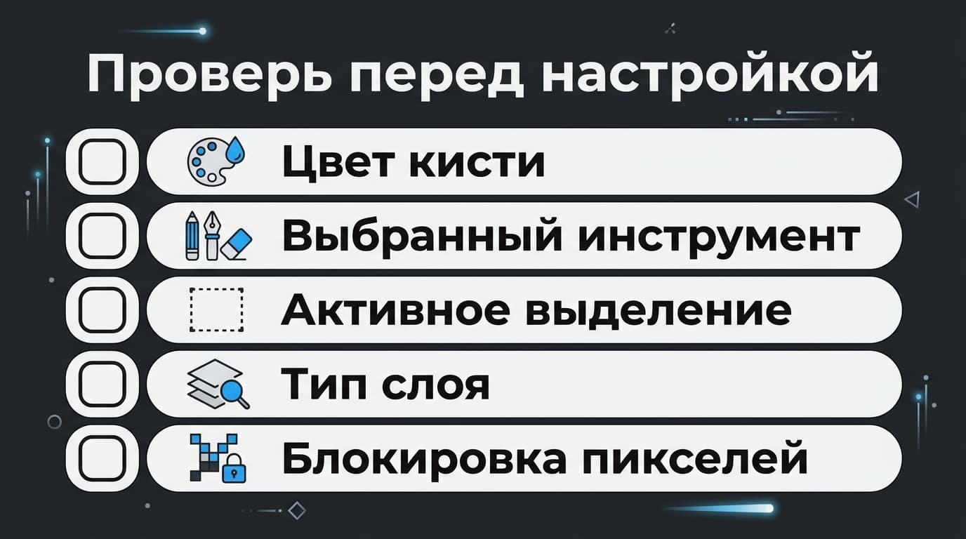 Как включить стабилизацию в Clip Studio Paint на мышке и убрать дрожащие линии — фото 7