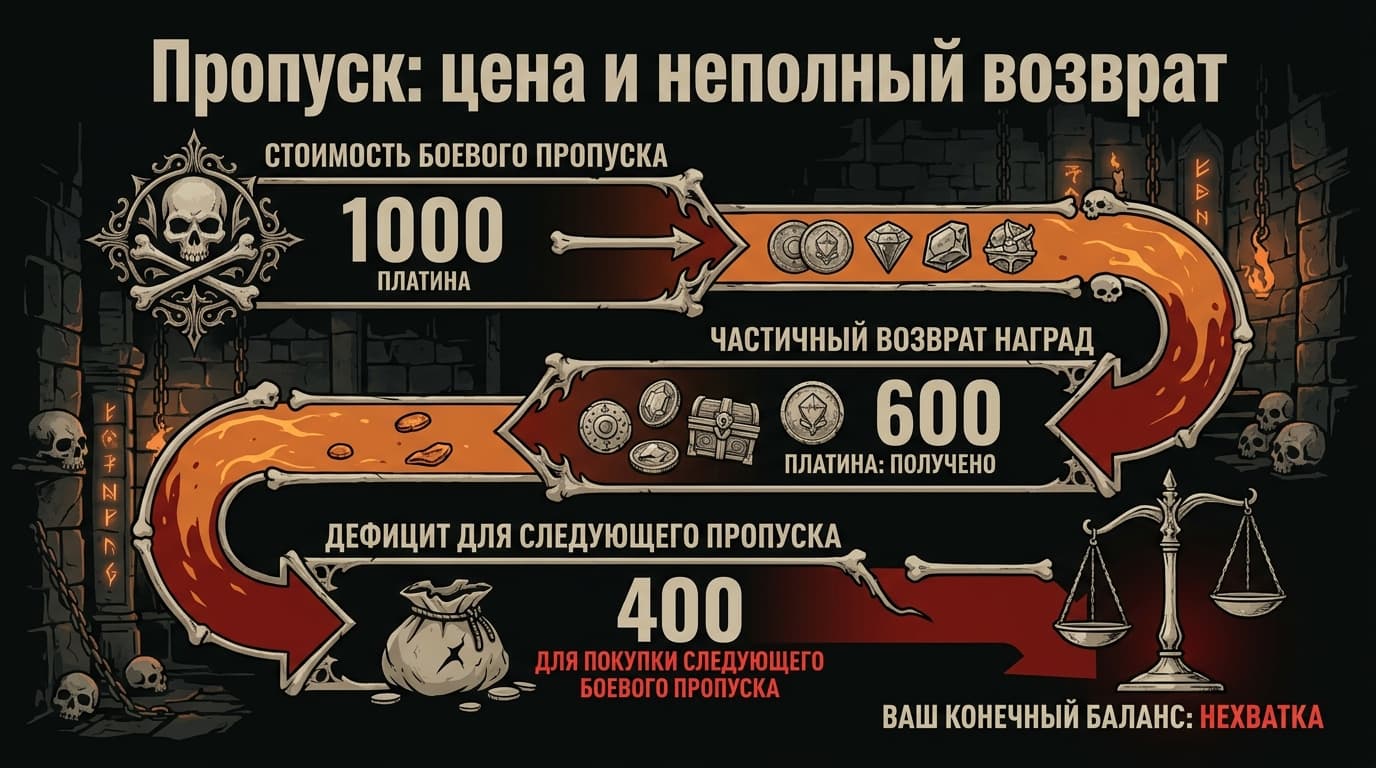 Как купить платину в Diablo IV из России в 2026 году: пакеты, цена и боевой пропуск — фото 3